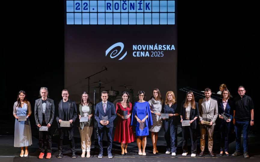 Novinárske ceny 2025: Najviac ocenení získal Denník N, uspeli aj ďalšie redakcie