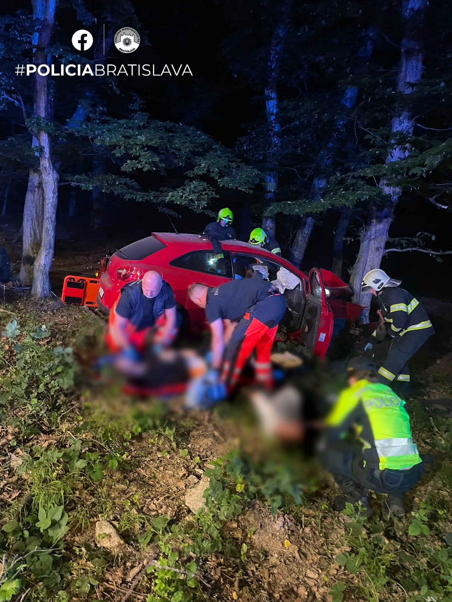 FOTO Mimoriadne vážna nehoda: 18-ročná šoférka havarovala vo vysokej rýchlosti. Hlásia až 5 ranených!