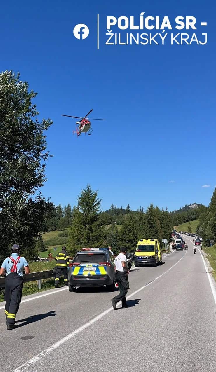 FOTO STRAŠNÁ TRAGÉDIA na ceste: Vyslali aj vrtuľník, hlásia OBEŤ, vodička UŠLA! Šokujúce zistenie polície