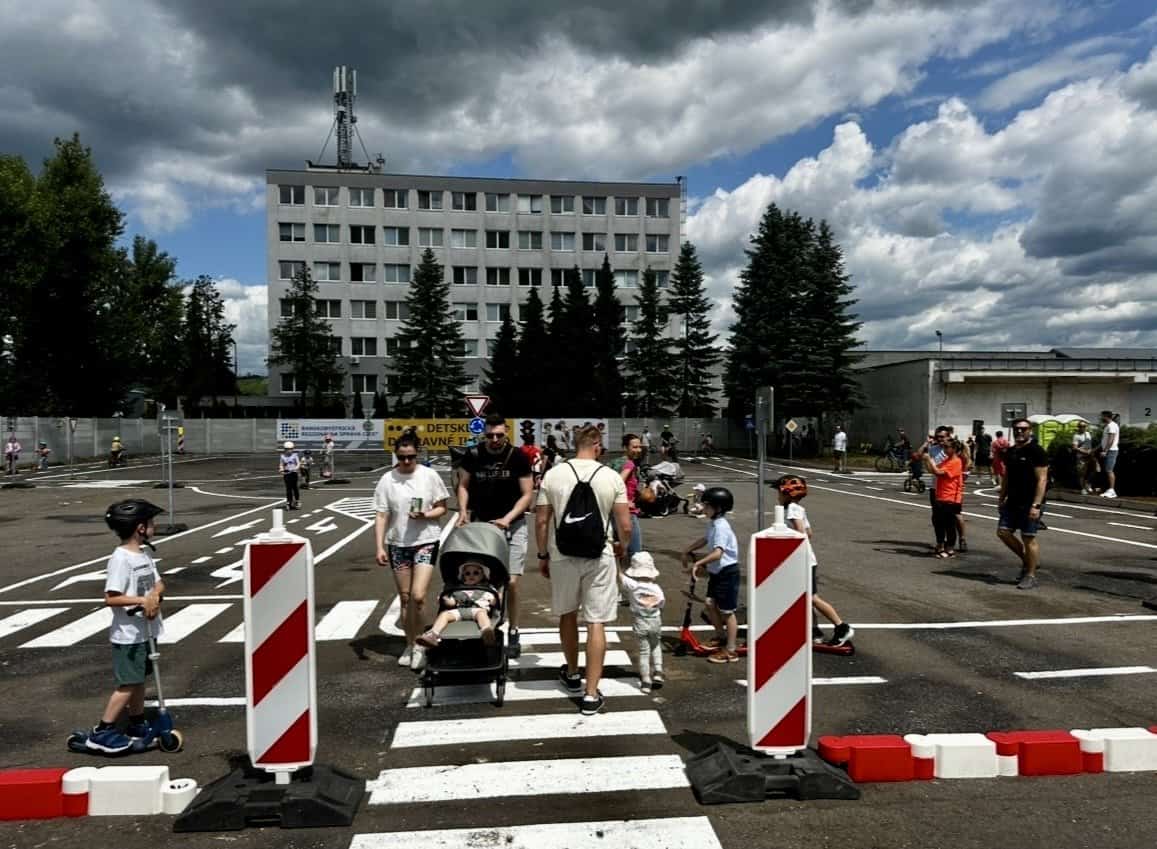 V Banskej Bystrici otvorili veľké dopravné ihrisko pre deti – školy už môžu rezervovať termíny