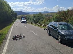 AKTUÁLNE Tragická zrážka s autom: Cyklista neprežil. Cesta je uzavretá