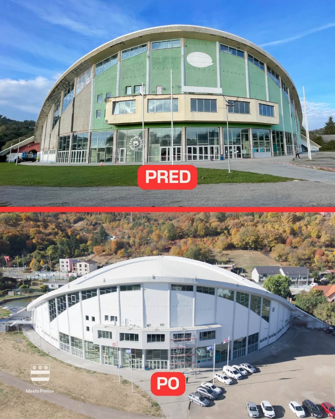 Prešov modernizoval zimný štadión, chystá novú tréningovú halu pre hokejistov a mládež